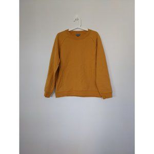 COS Orange/Yellow Sweatshirt (Size: S)